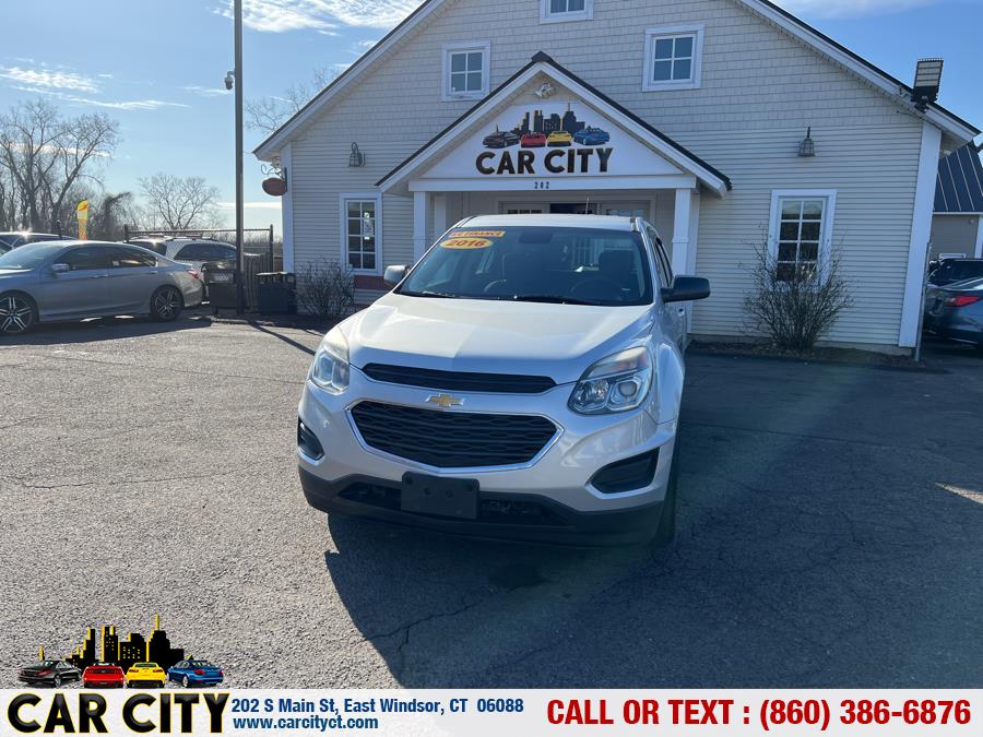 2016 Chevrolet Equinox FWD 4dr LS, available for sale in East Windsor, Connecticut | Car City LLC. East Windsor, Connecticut