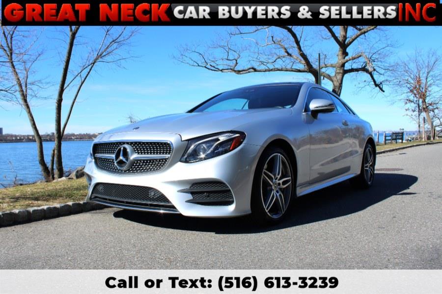 2018 Mercedes-Benz E-Class E 400 4MATIC Coupe, available for sale in Great Neck, New York | Great Neck Car Buyers & Sellers. Great Neck, New York