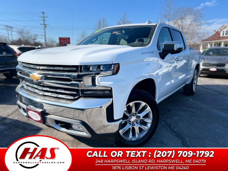 2021 Chevrolet Silverado 1500 4WD Crew Cab 147" LTZ, available for sale in Harpswell, Maine | Harpswell Auto Sales Inc. Harpswell, Maine