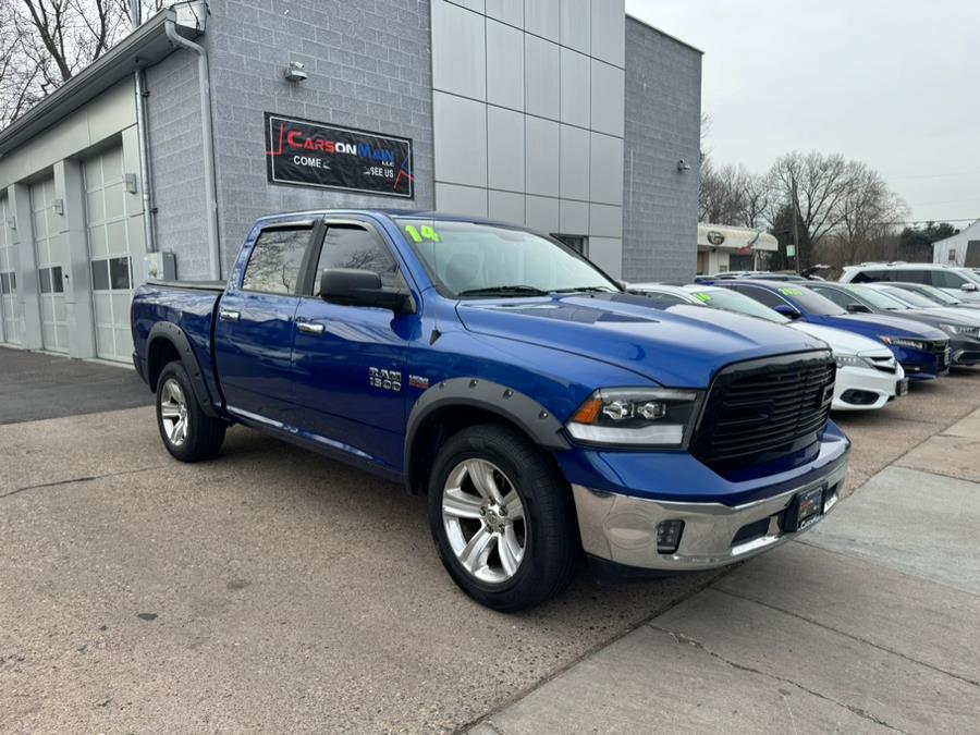 2014 Ram 1500 4WD Crew Cab 140.5" Big Horn, available for sale in Manchester, Connecticut | Carsonmain LLC. Manchester, Connecticut