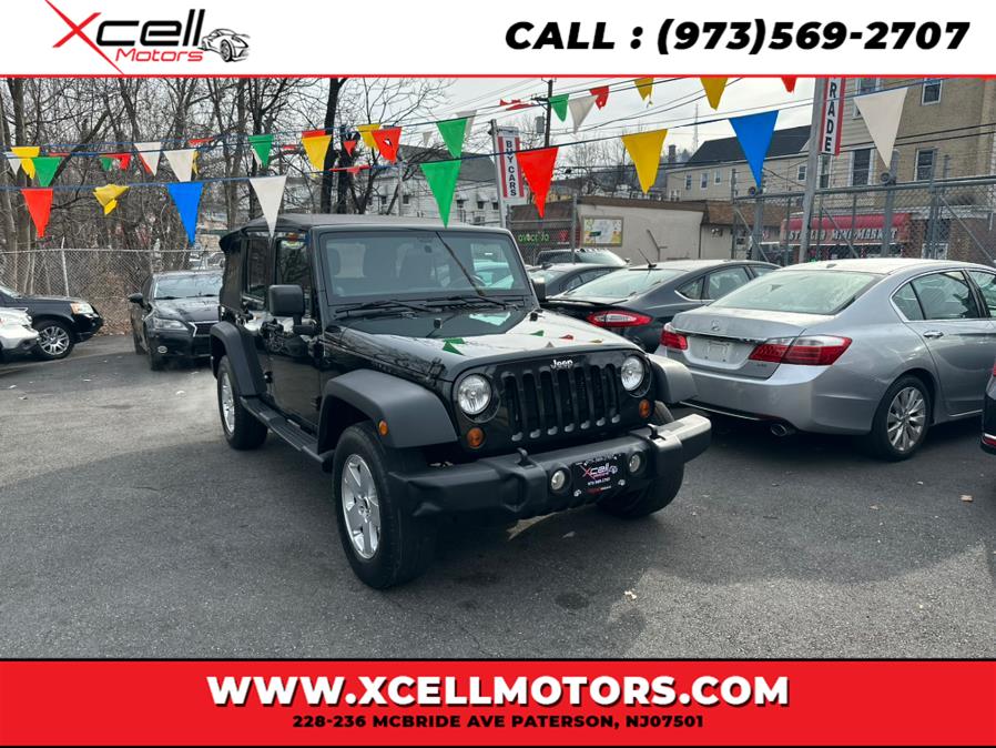 2012 Jeep Wrangler Unlimited 4WD 4dr Sport, available for sale in Paterson, New Jersey | Xcell Motors LLC. Paterson, New Jersey