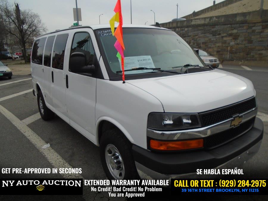 2016 Chevrolet Express Passenger RWD 3500 135" LT w/1LT, available for sale in Brooklyn, New York | NY Auto Auction. Brooklyn, New York
