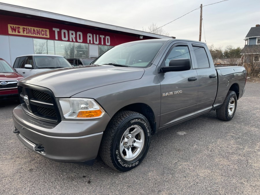 2012 Ram 1500 4WD Quad Cab Tradesman with Rambox, available for sale in East Windsor, Connecticut | Toro Auto. East Windsor, Connecticut