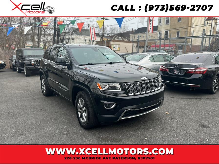 2014 Jeep Grand Cherokee Limited 4WD 4dr Limited, available for sale in Paterson, New Jersey | Xcell Motors LLC. Paterson, New Jersey