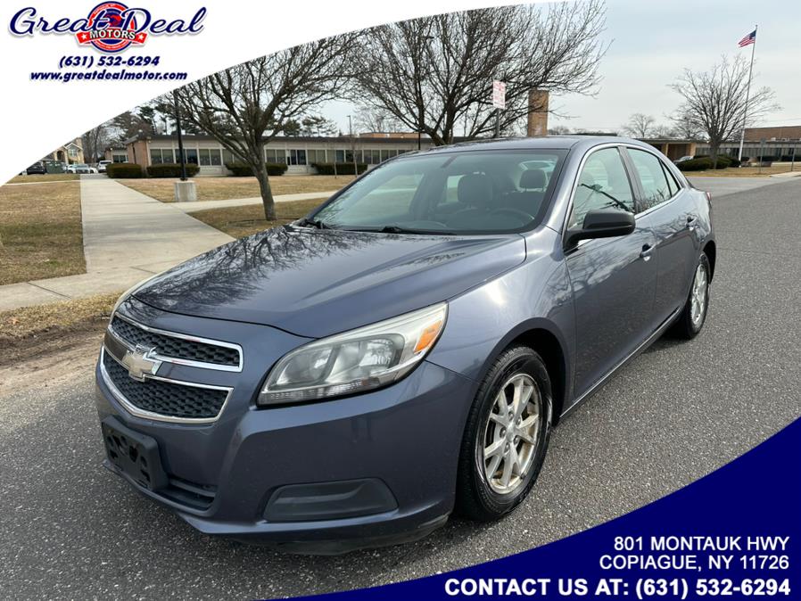 2013 Chevrolet Malibu 4dr Sdn LS w/1FL, available for sale in Copiague, New York | Great Deal Motors. Copiague, New York