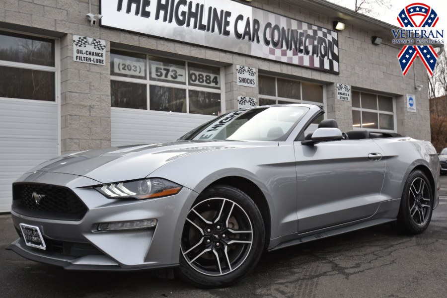 2022 Ford Mustang EcoBoost Premium Convertible, available for sale in Waterbury, Connecticut | Highline Car Connection. Waterbury, Connecticut