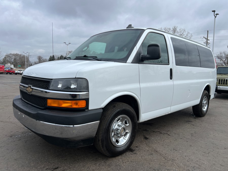 Used 2017 Chevrolet Express Passenger in Ortonville, Michigan | Marsh Auto Sales LLC. Ortonville, Michigan