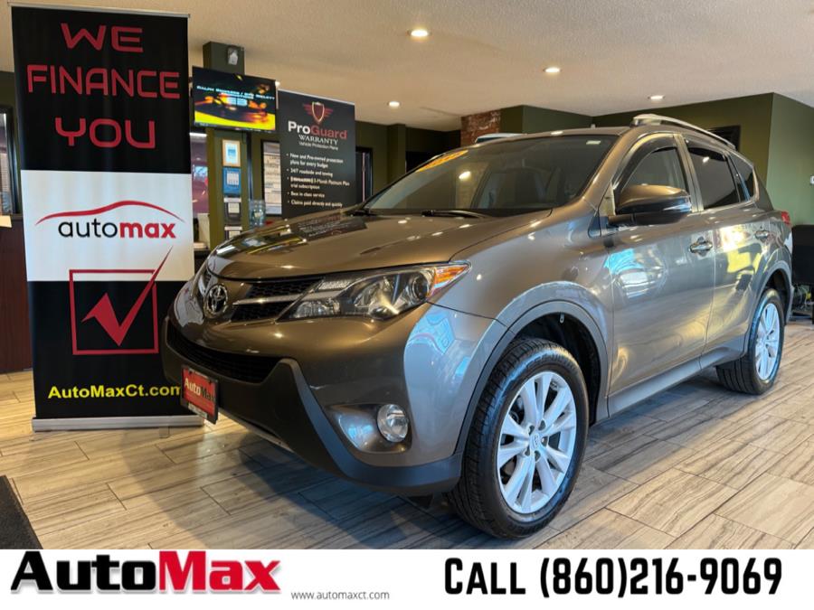2015 Toyota RAV4 AWD 4dr Limited (Natl), available for sale in West Hartford, Connecticut | AutoMax. West Hartford, Connecticut