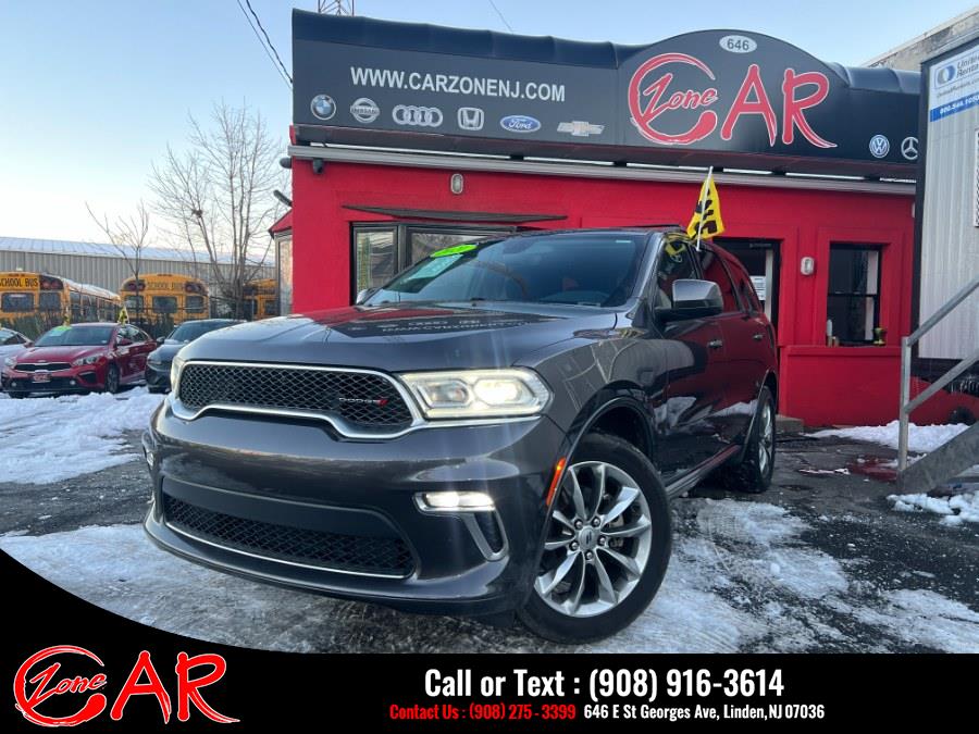 2021 Dodge Durango SXT Plus AWD, available for sale in Linden, New Jersey | Car Zone. Linden, New Jersey