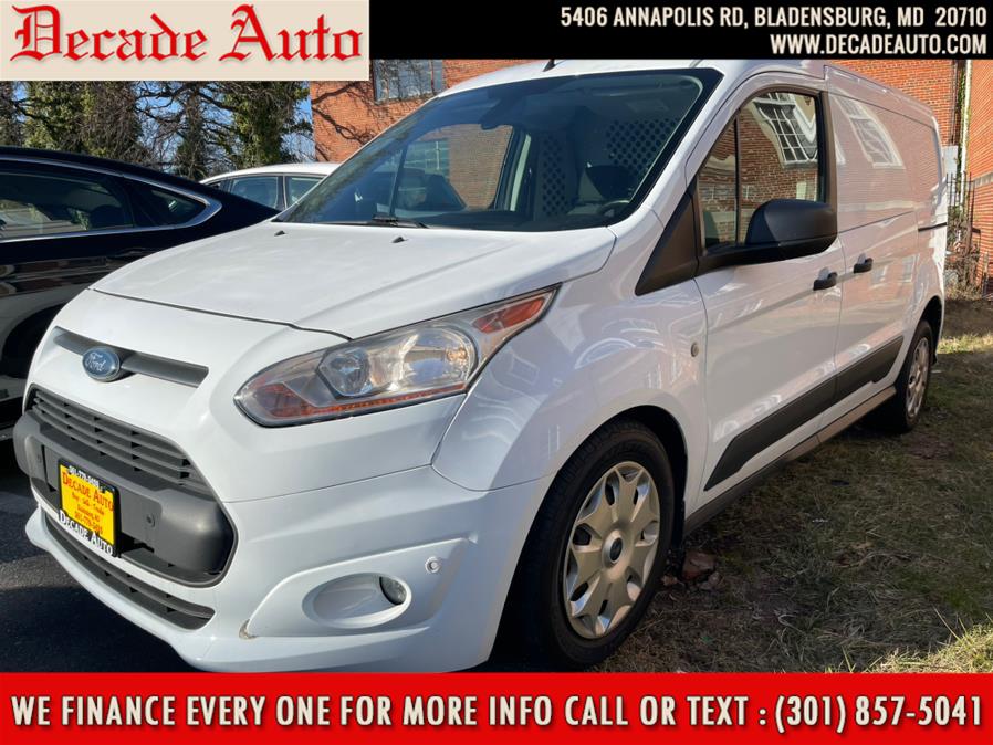 2018 Ford Transit Connect Van XLT LWB w/Rear Symmetrical Doors, available for sale in Bladensburg, Maryland | Decade Auto. Bladensburg, Maryland