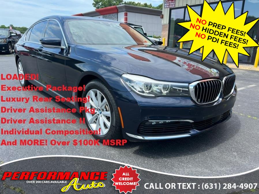 2016 BMW 7 Series 4dr Sdn 740i RWD, available for sale in Bohemia, New York | Performance Auto Inc. Bohemia, New York