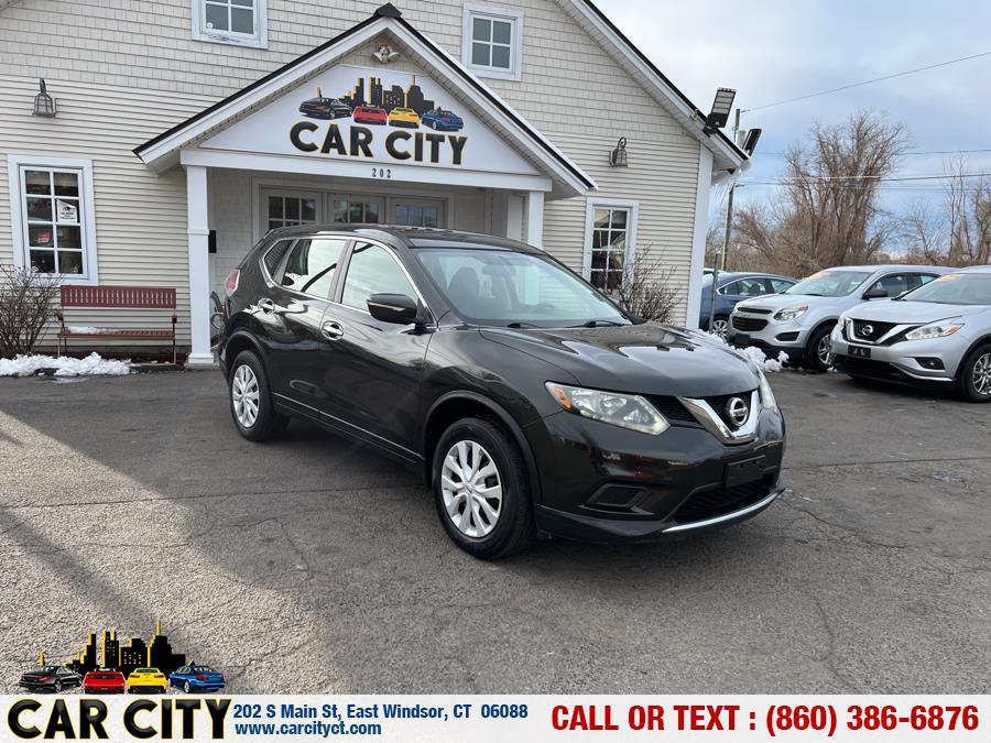 2014 Nissan Rogue AWD 4dr SL, available for sale in East Windsor, Connecticut | Car City LLC. East Windsor, Connecticut
