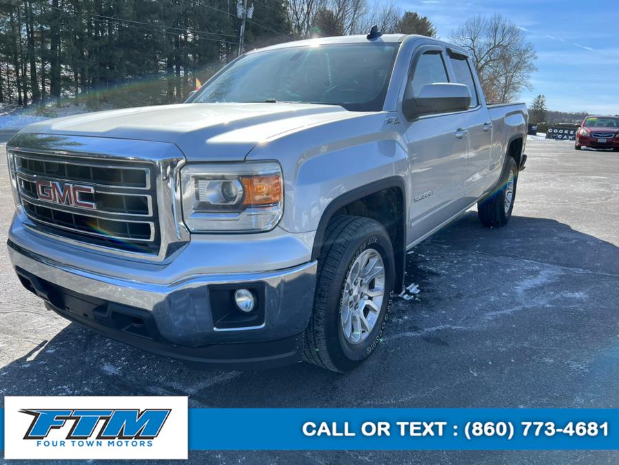 2015 GMC Sierra 1500 4WD Double Cab 143.5" SLE, available for sale in Somers, Connecticut | Four Town Motors LLC. Somers, Connecticut