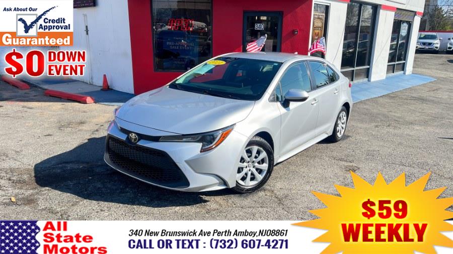 2021 Toyota Corolla LE CVT (Natl), available for sale in Perth Amboy, New Jersey | All State Motor Inc. Perth Amboy, New Jersey