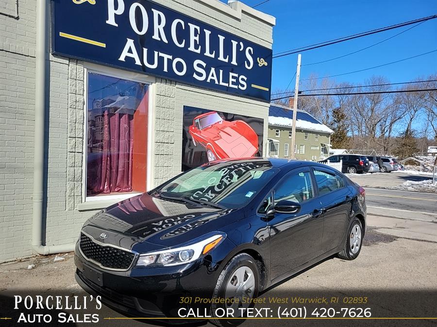 2017 Kia Forte LX Auto, available for sale in West Warwick, Rhode Island | Porcelli's Auto Sales. West Warwick, Rhode Island