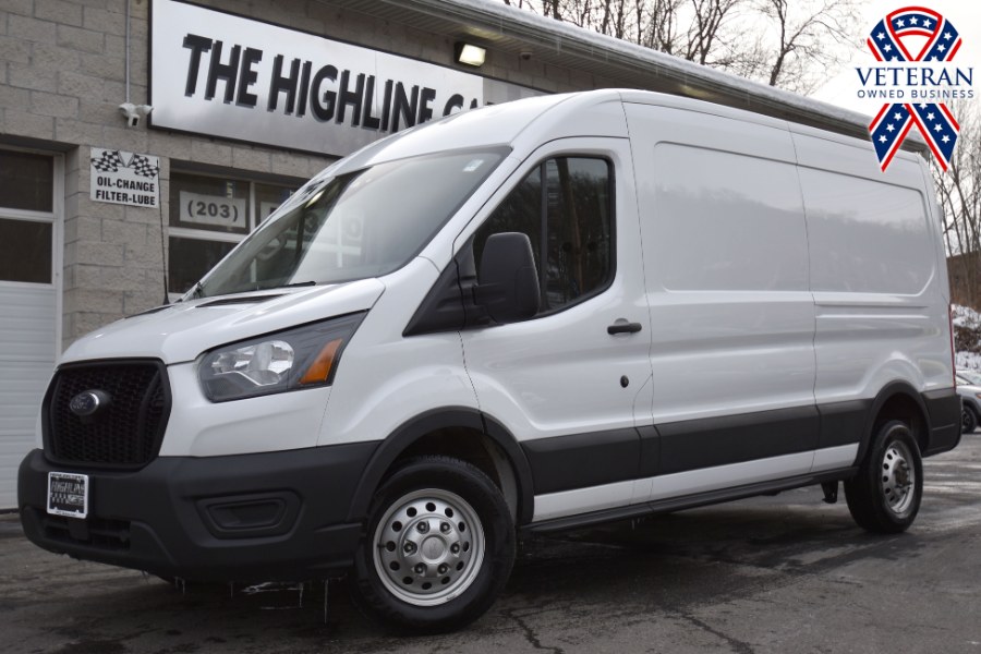 2023 Ford Transit Cargo Van T-250 148" Med Rf 9070 GVWR AWD, available for sale in Waterbury, Connecticut | Highline Car Connection. Waterbury, Connecticut