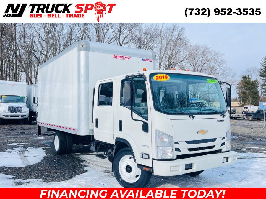 2019 Chevrolet 4500 LCF Gas 16 FEET DRY BOX + CREW CAB + LOW MILES + NO CDL, available for sale in South Amboy, New Jersey | NJ Truck Spot. South Amboy, New Jersey
