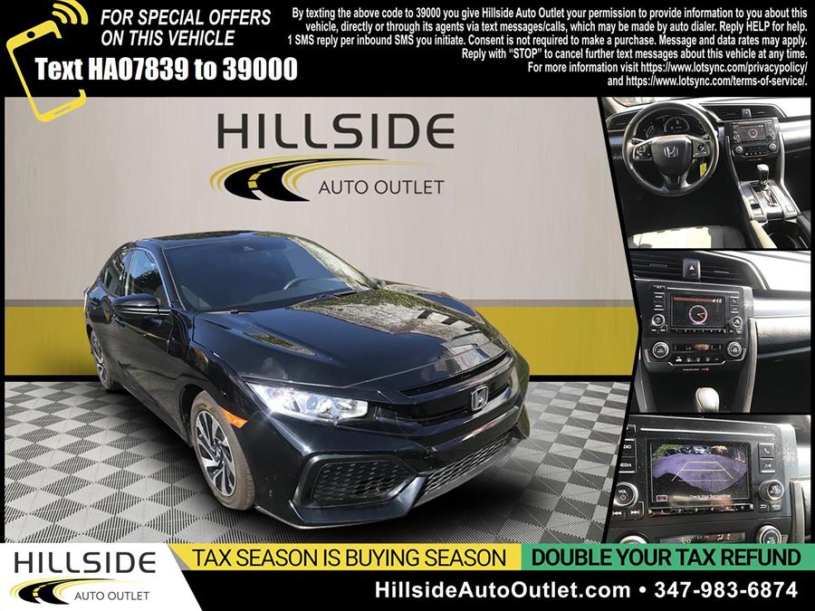 Used Honda Civic LX 2019 | Hillside Auto Outlet. Jamaica, New York
