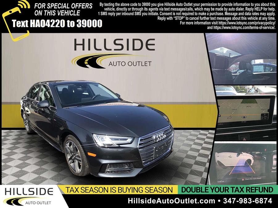 Used 2017 Audi A4 in Jamaica, New York | Hillside Auto Outlet. Jamaica, New York
