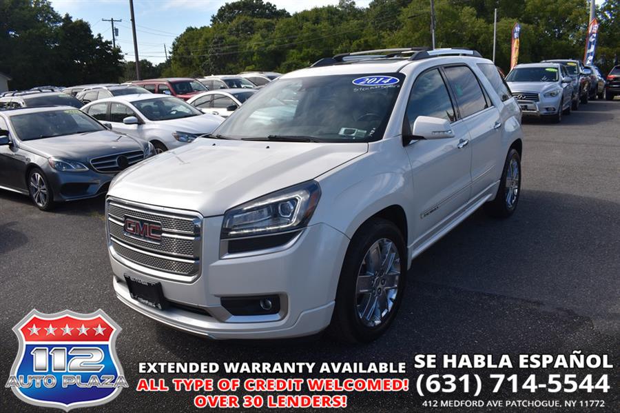 2014 GMC Acadia DENALI, available for sale in Patchogue, New York | 112 Auto Plaza. Patchogue, New York