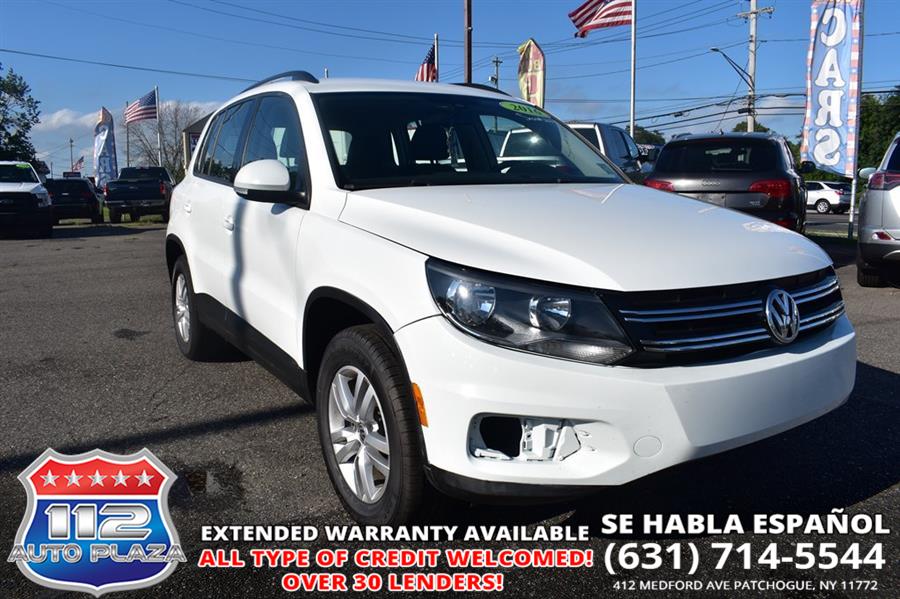 2016 Volkswagen Tiguan S, available for sale in Patchogue, New York | 112 Auto Plaza. Patchogue, New York
