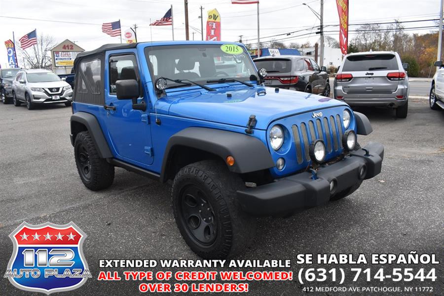 2015 Jeep Wrangler SPORT, available for sale in Patchogue, New York | 112 Auto Plaza. Patchogue, New York