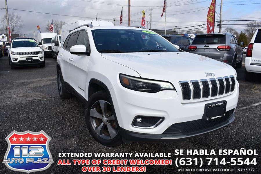 2019 Jeep Cherokee LIMITED, available for sale in Patchogue, New York | 112 Auto Plaza. Patchogue, New York