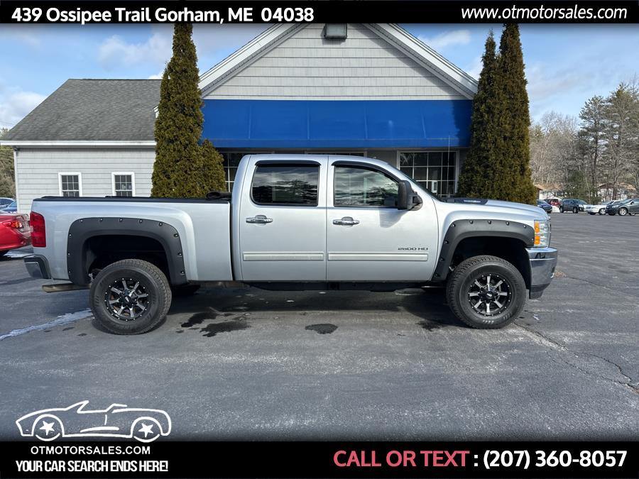 2013 Chevrolet Silverado 2500HD 4WD Crew Cab 153.7" LT, available for sale in Gorham, Maine | Ossipee Trail Motor Sales. Gorham, Maine