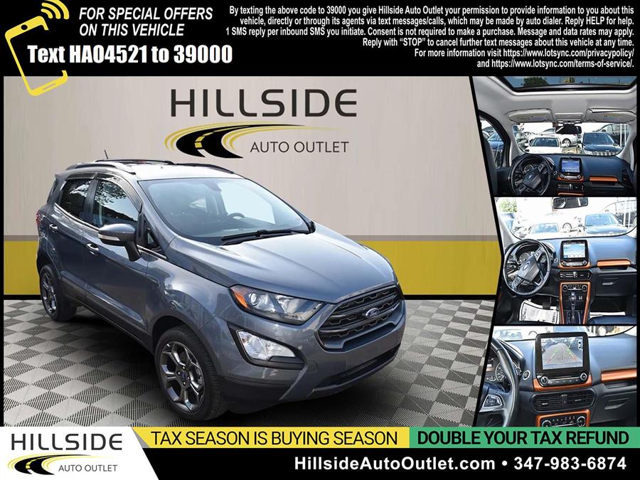 Used Ford Ecosport SES 2018 | Hillside Auto Outlet. Jamaica, New York