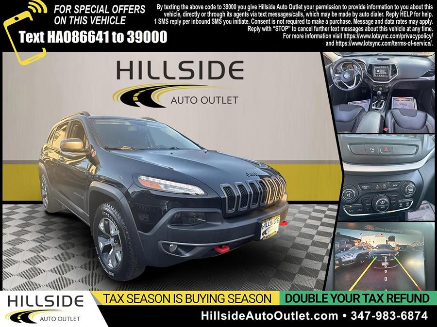 Used 2018 Jeep Cherokee in Jamaica, New York | Hillside Auto Outlet. Jamaica, New York