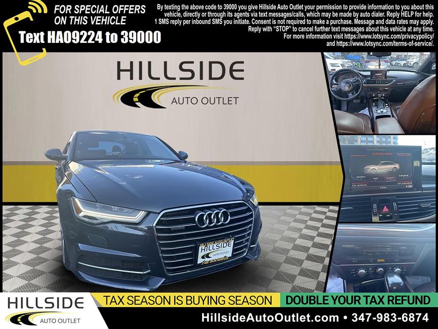 Used 2016 Audi A6 in Jamaica, New York | Hillside Auto Outlet. Jamaica, New York