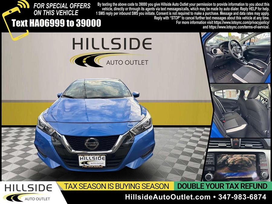 Used 2021 Nissan Versa in Jamaica, New York | Hillside Auto Outlet. Jamaica, New York