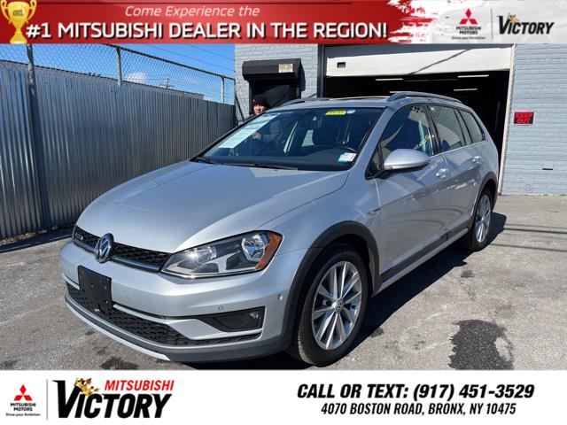 Used 2017 Volkswagen Golf Alltrack in Bronx, New York | Victory Mitsubishi and Pre-Owned Super Center. Bronx, New York
