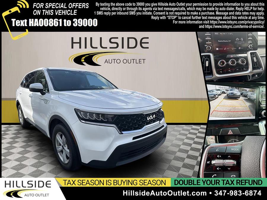 2022 Kia Sorento LX, available for sale in Jamaica, New York | Hillside Auto Outlet 2. Jamaica, New York