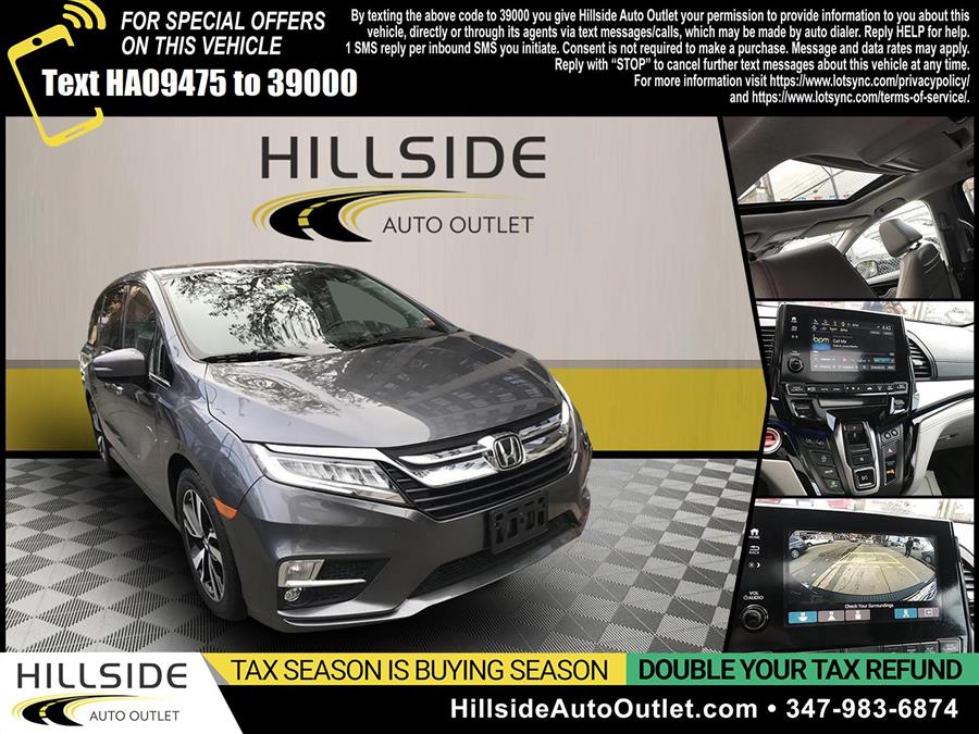 2019 Honda Odyssey Elite, available for sale in Jamaica, New York | Hillside Auto Outlet 2. Jamaica, New York