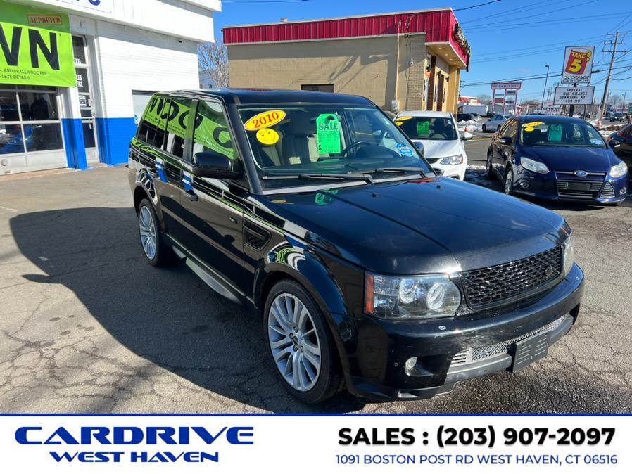 2010 Land Rover Range Rover Sport 4WD 4dr HSE LUX, available for sale in West Haven, Connecticut | CARdrive Auto Group 2 LLC. West Haven, Connecticut