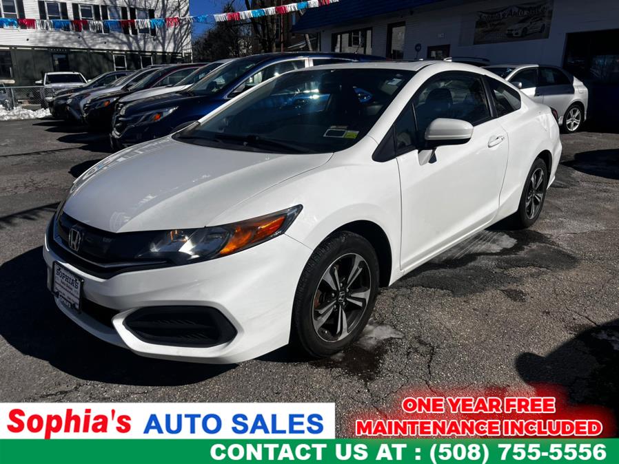 Used 2015 Honda Civic Coupe in Worcester, Massachusetts | Sophia's Auto Sales Inc. Worcester, Massachusetts