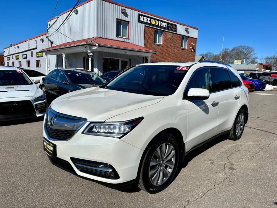 2016 Acura MDX SH-AWD 4dr w/Tech/Entertainment/AcuraWatch Plus, available for sale in South Windsor, Connecticut | Mike And Tony Auto Sales, Inc. South Windsor, Connecticut