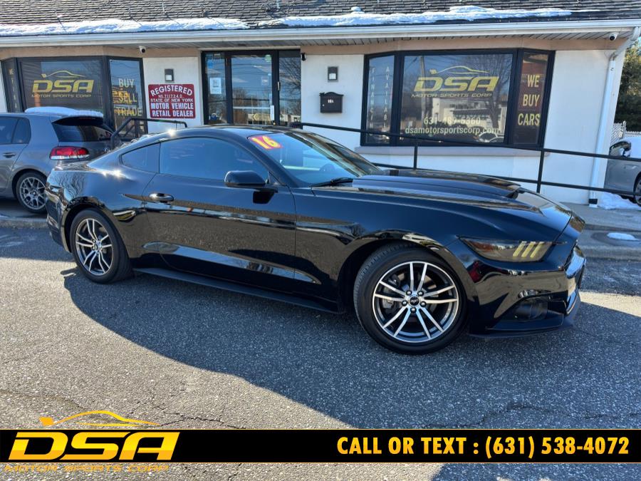 2016 Ford Mustang 2dr Fastback EcoBoost, available for sale in Commack, New York | DSA Motor Sports Corp. Commack, New York