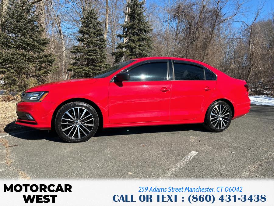 2016 Volkswagen Jetta Sedan 4dr Man 1.8T Sport PZEV, available for sale in Manchester, Connecticut | Motorcar West. Manchester, Connecticut