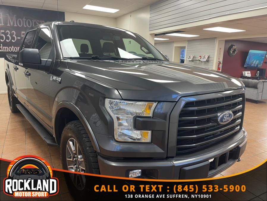 2016 Ford F-150 4WD SuperCrew 145" XLT, available for sale in Suffern, New York | Rockland Motor Sport. Suffern, New York