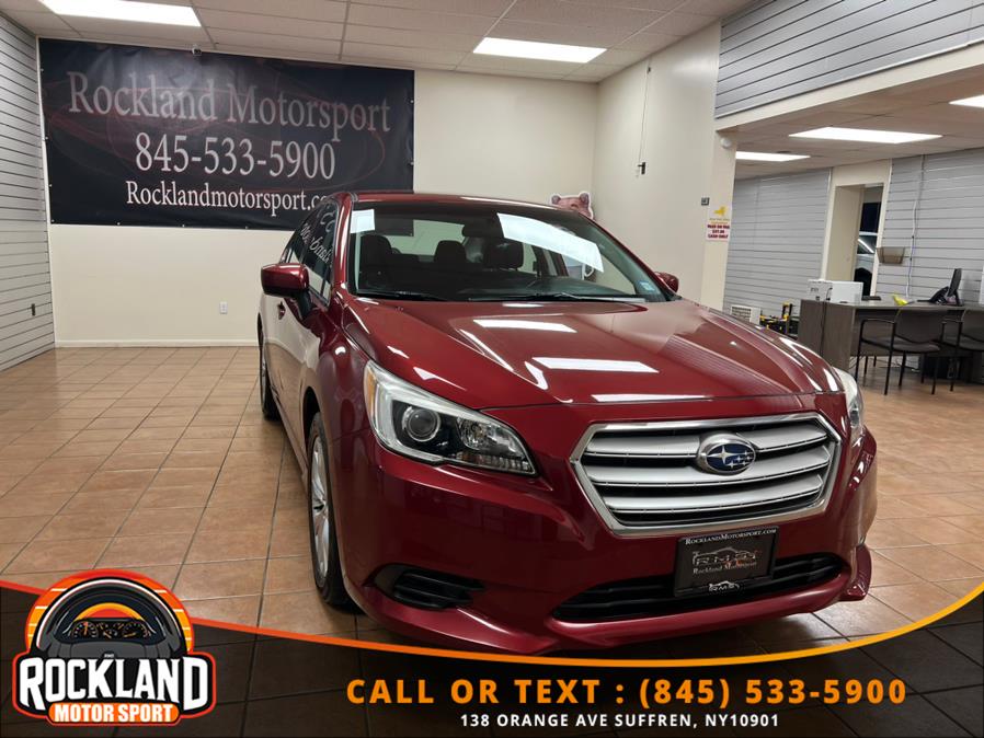 2016 Subaru Legacy 4dr Sdn 2.5i Premium PZEV, available for sale in Suffern, New York | Rockland Motor Sport. Suffern, New York