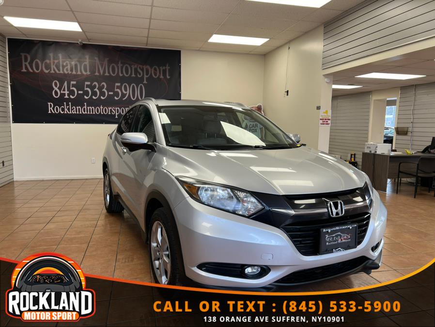 2016 Honda HR-V AWD 4dr CVT EX-L w/Navi, available for sale in Suffern, New York | Rockland Motor Sport. Suffern, New York