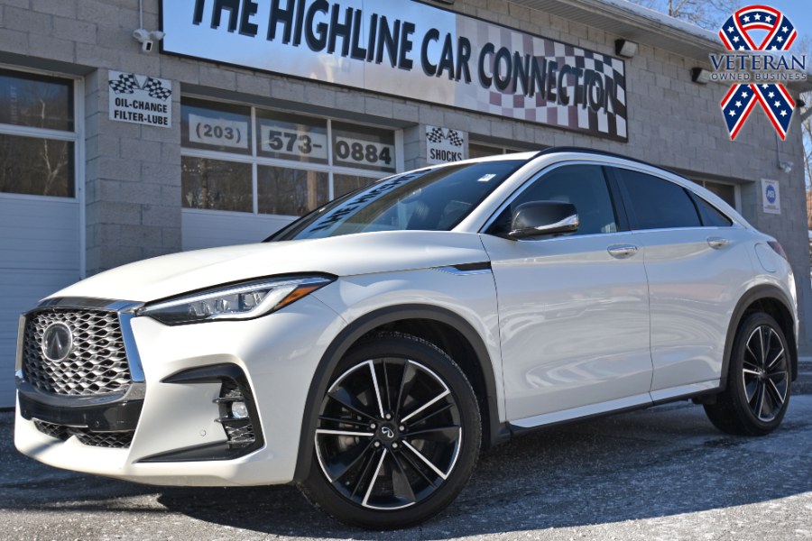 2022 INFINITI QX55 ESSENTIAL AWD, available for sale in Waterbury, Connecticut | Highline Car Connection. Waterbury, Connecticut