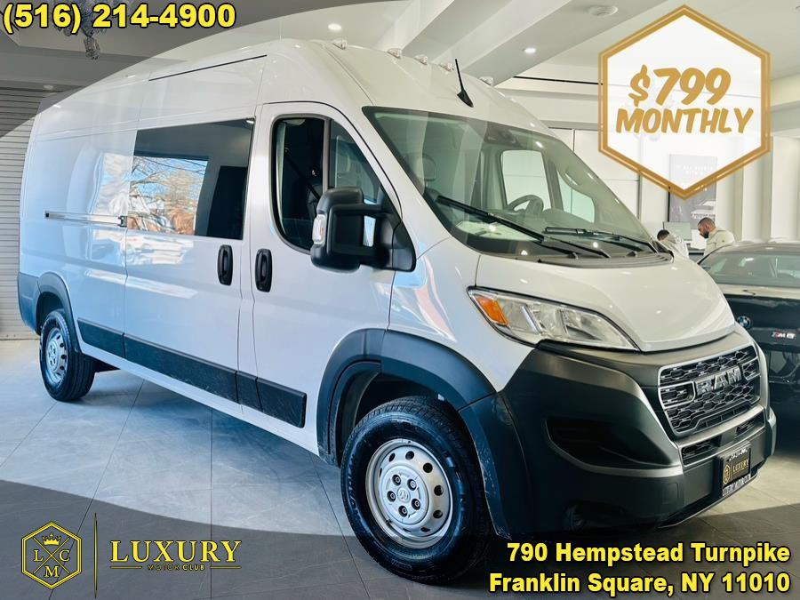 2023 Ram ProMaster Cargo Van 2500 High Roof 159" WB, available for sale in Franklin Square, New York | Luxury Motor Club. Franklin Square, New York