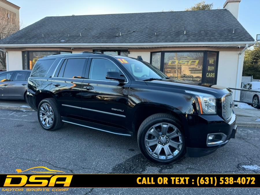 2016 GMC Yukon 4WD 4dr Denali, available for sale in Commack, New York | DSA Motor Sports Corp. Commack, New York