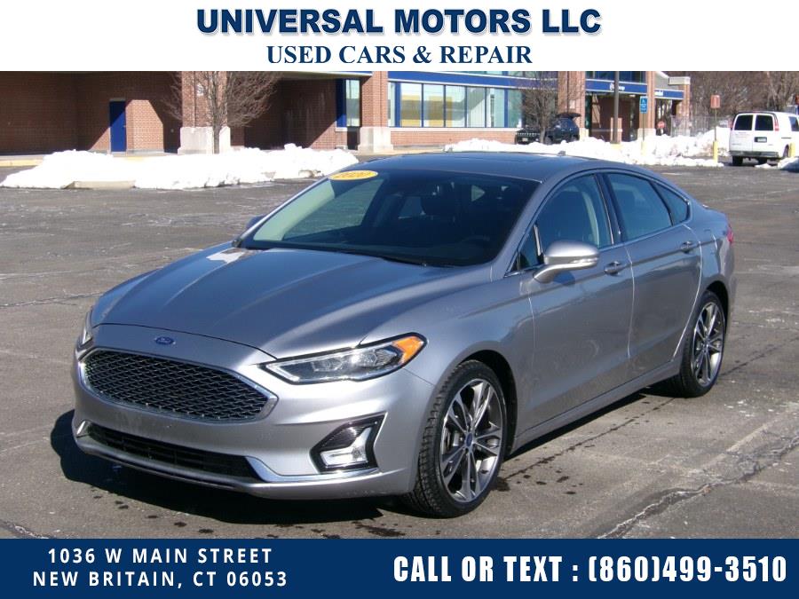 2020 Ford Fusion Titanium AWD, available for sale in New Britain, Connecticut | Universal Motors LLC. New Britain, Connecticut