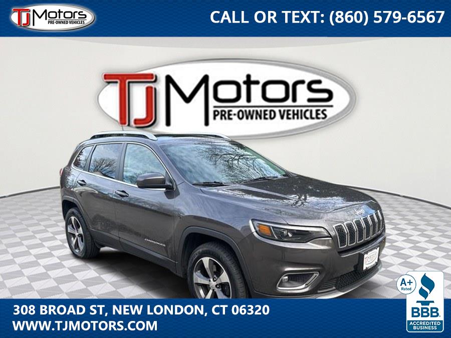 2020 Jeep Cherokee Limited 4x4, available for sale in New London, Connecticut | TJ Motors. New London, Connecticut