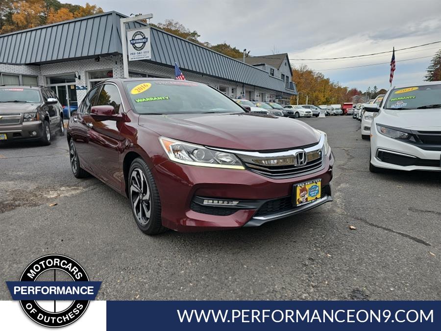 2016 Honda Accord Sedan 4dr I4 CVT EX, available for sale in Wappingers Falls, New York | Performance Motor Cars. Wappingers Falls, New York