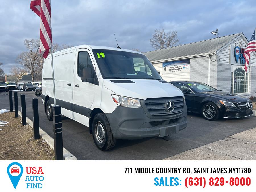 2019 Mercedes-Benz Sprinter Cargo Van 2500 Standard Roof V6 144" RWD, available for sale in Saint James, New York | USA Auto Find. Saint James, New York